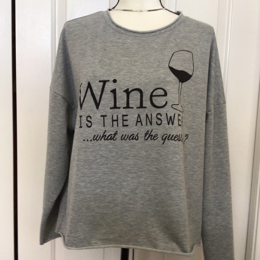 Novelty cotton sweatshirt
